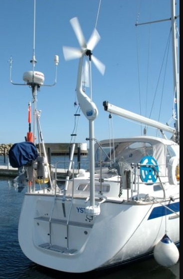 wind energy for small boat